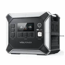 Portable 2048Wh EV Charger Power Station | 2400W Output | App Remote Control | Outdoor Ready